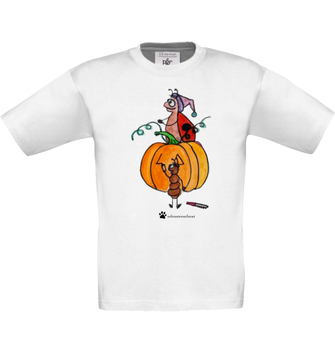 Kids-Shirt Halloween Kürbis